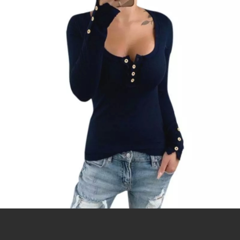Lei tank top long sleeve